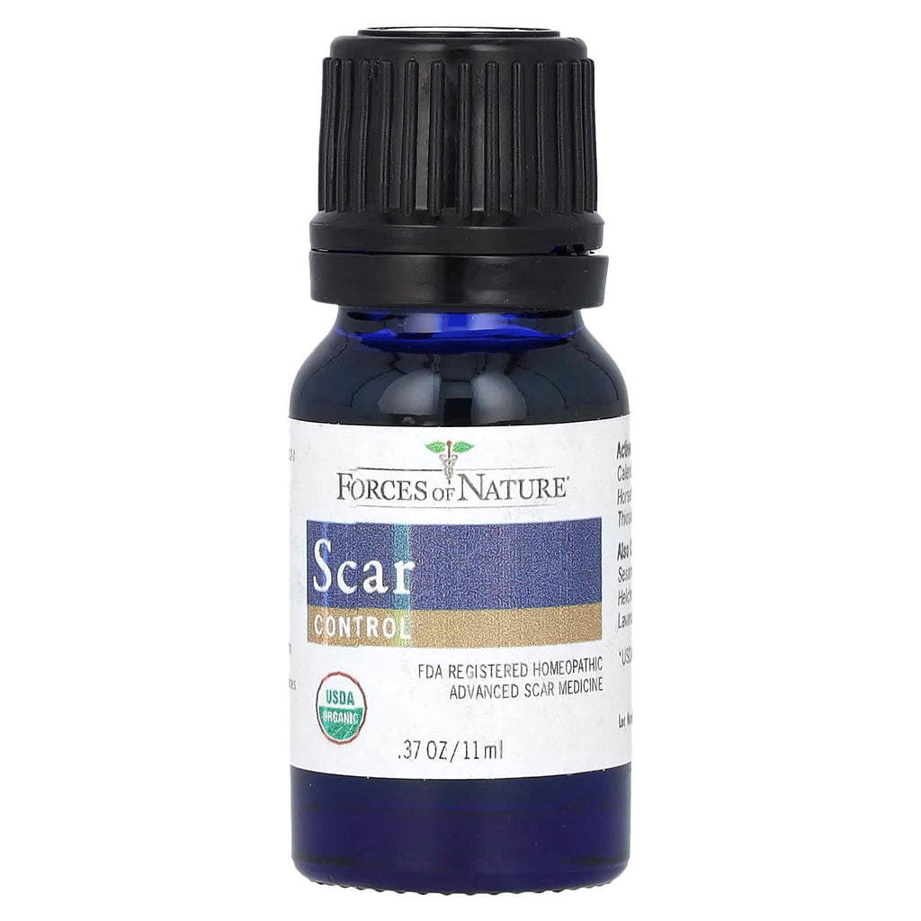 Forces of Nature, Scar, Organic Plant Medicine, 0.37 fl oz (11 ml)
