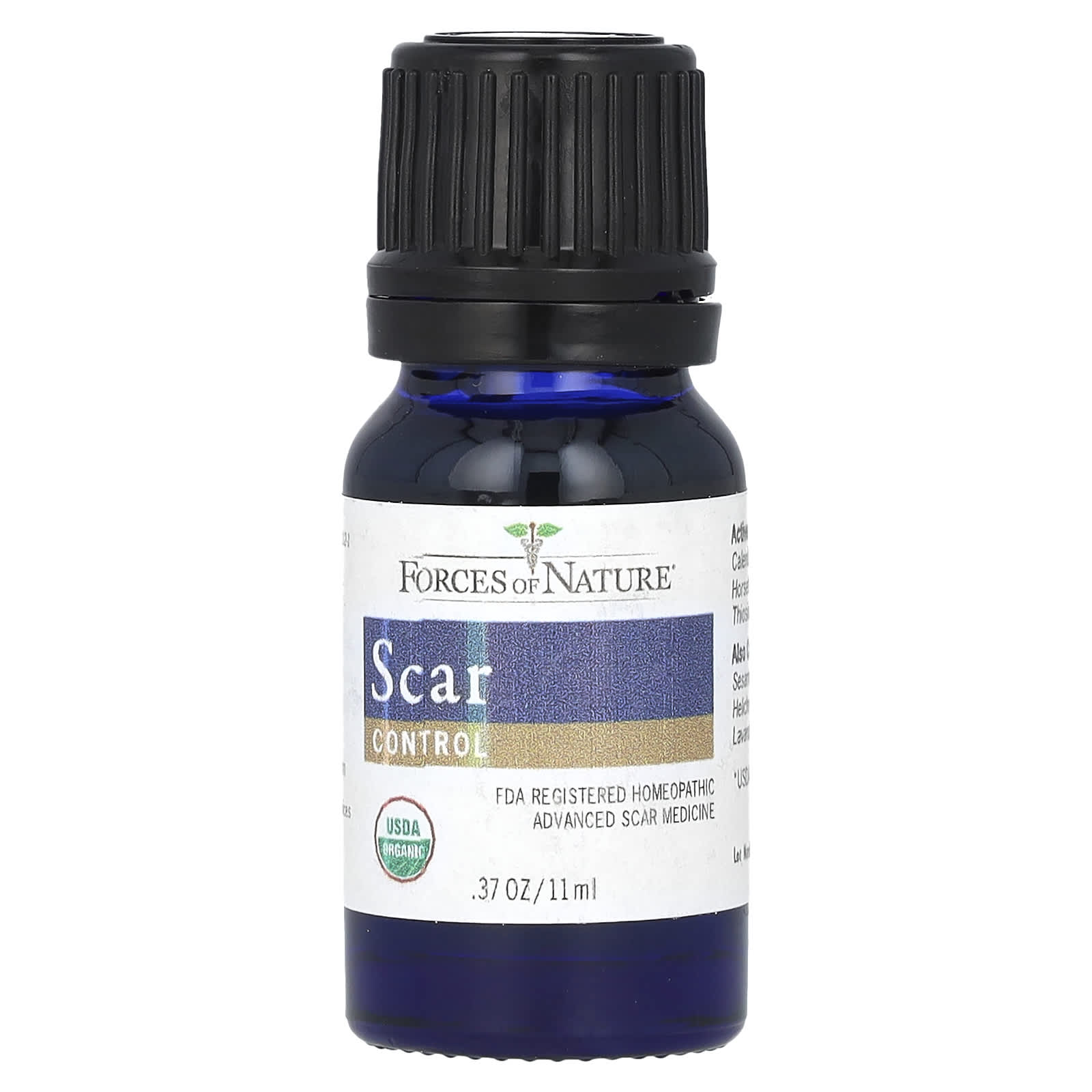 Forces of Nature, Scar, Organic Plant Medicine, 0.37 fl oz (11 ml)