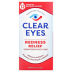 Clear Eyes, Redness Relief, Lubricant/Redness Reliever Eye Drops, 0.5 fl oz (15 ml)