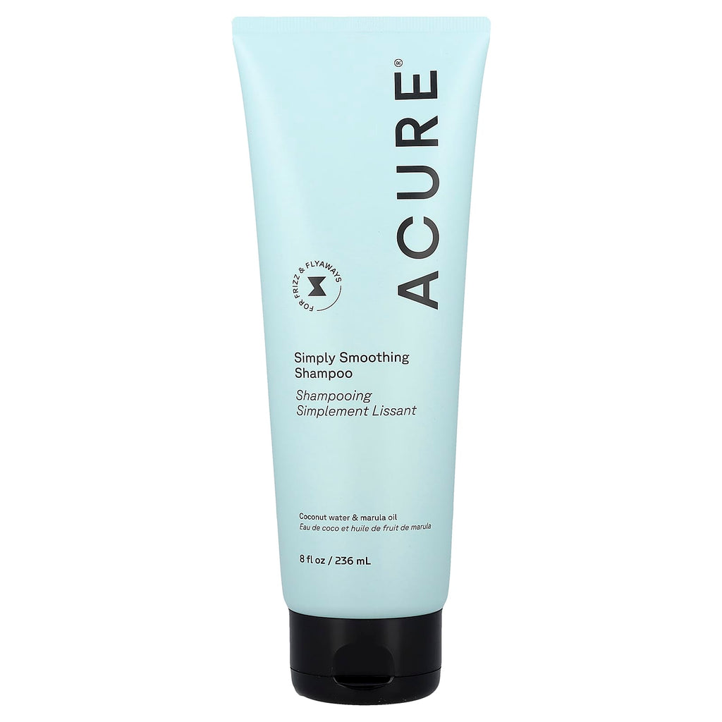 ACURE, Simply Smoothing Shampoo, Coconut Water & Marula Oil, 8 fl oz (236 ml)