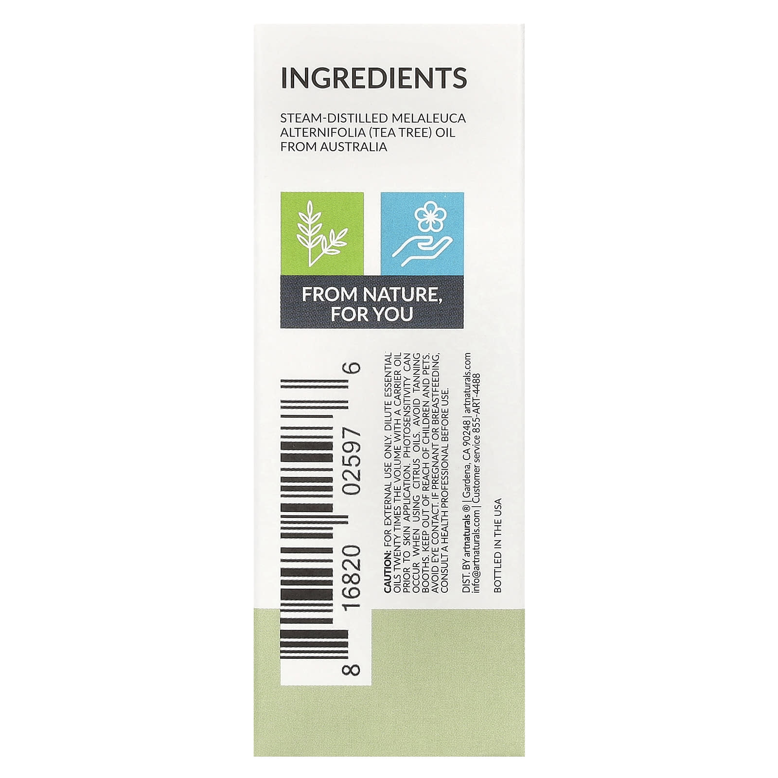artnaturals, Tea Tree Oil, 0.5 fl oz (15 ml)