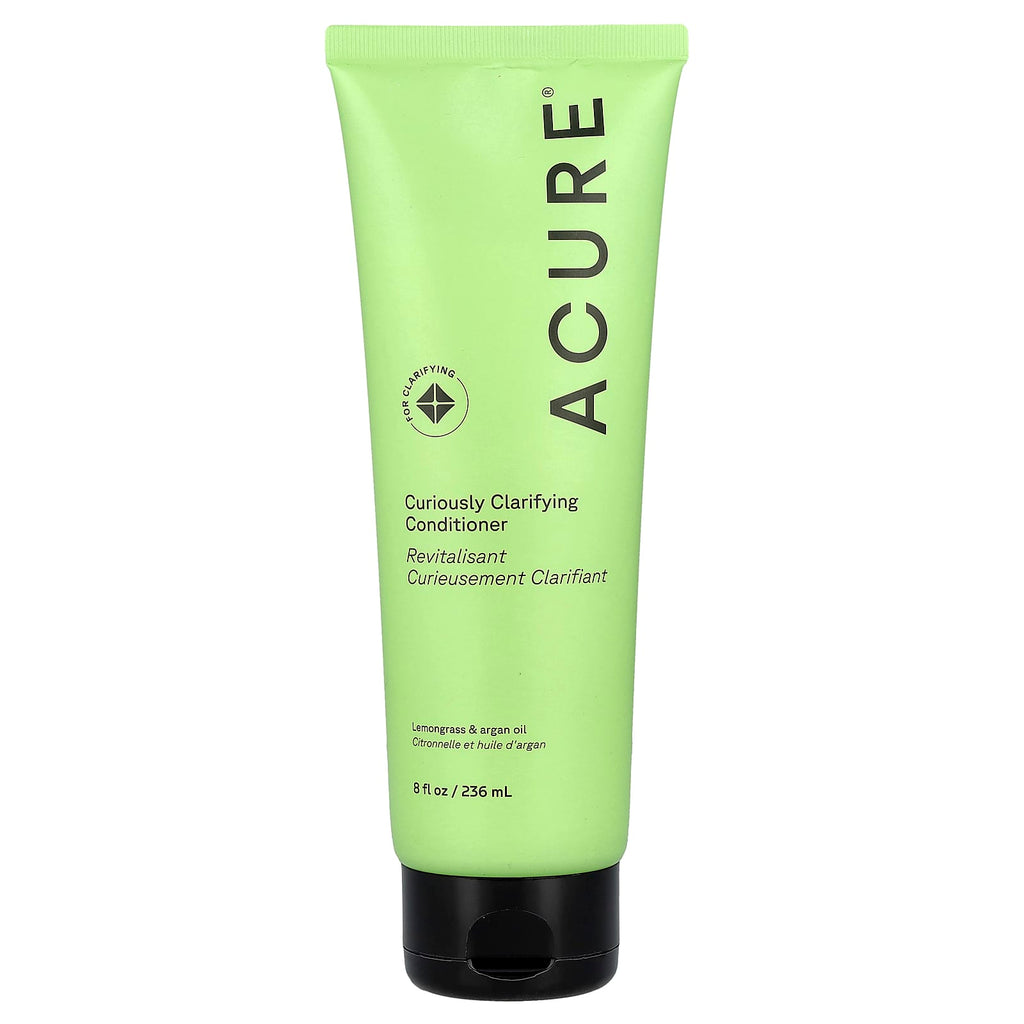 ACURE, Curiously Clarifying Conditioner, Lemongrass & Argan, 8 fl oz (236 ml)