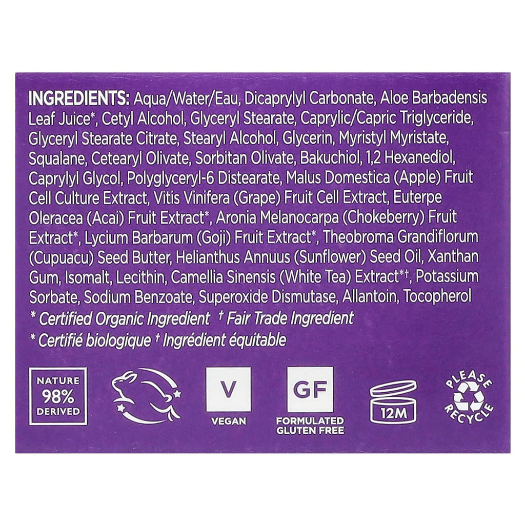 Andalou Naturals, Rejuvenating Eye Balm, Plant-Based Retinol Alternative, 0.45 oz (13 g)