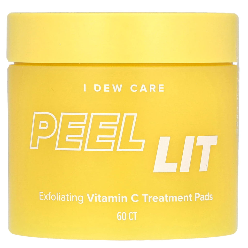 I Dew Care, Peel Lit, Exfoliating Vitamin C Treatment Pads, 60 Count
