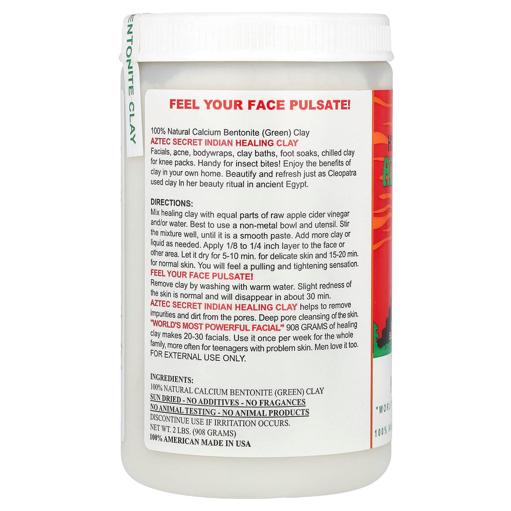 Aztec Secret, Indian Healing Clay, 2 lbs (908 g)