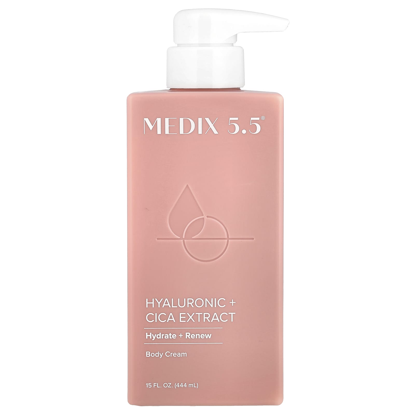Medix 5.5, Body Cream, Hyaluronic + Cica Extract, 15 fl oz (444 ml)