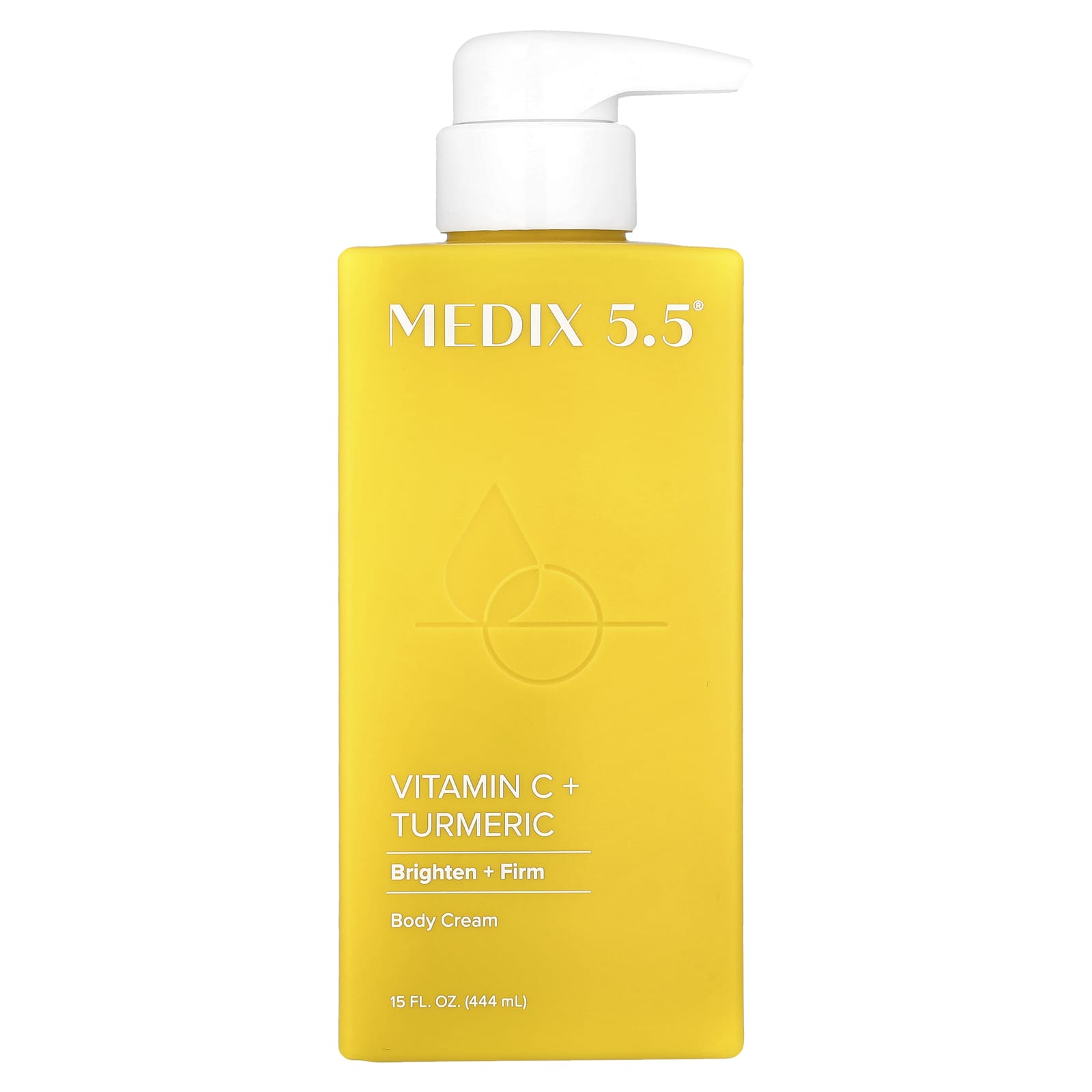 Medix 5.5, Body Cream, Vitamin C + Turmeric, 15 fl oz (444 ml)
