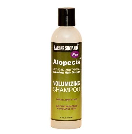 Barber Shop Aid Alopecia Volumizing Shampoo for Thinning Hair, 8 oz