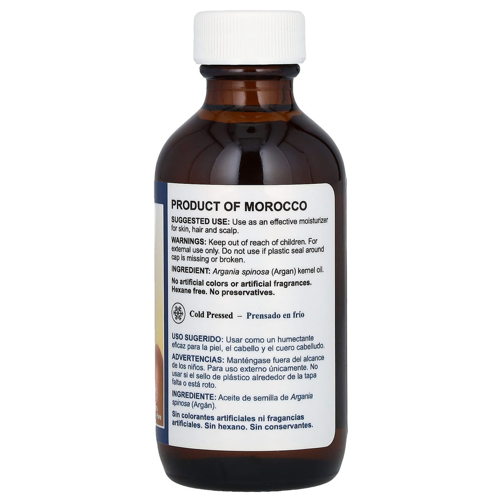 De La Cruz, 100% Pure Argan Oil, 2 fl oz (59 ml)