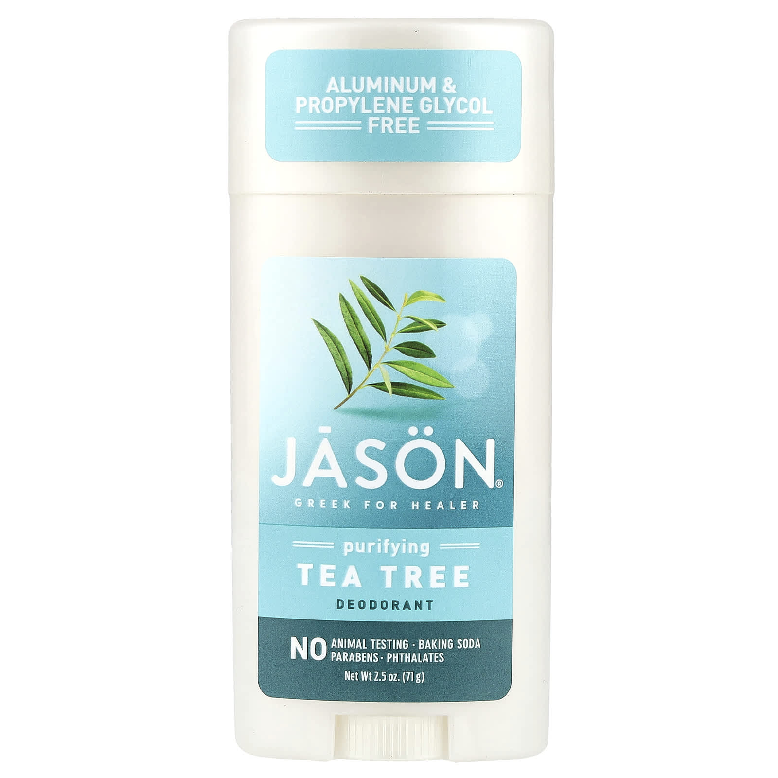 Jason Natural, Deodorant, Purifying Tea Tree, 2.5 oz (71 g)