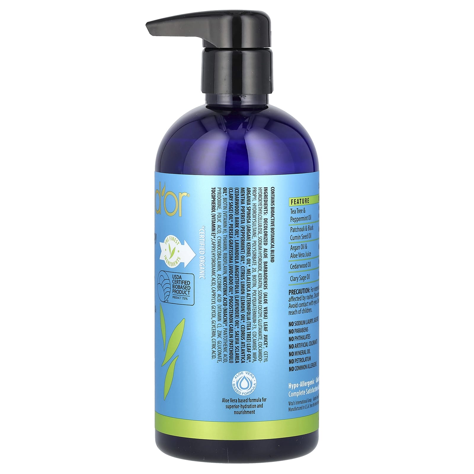 Pura D'or, Scalp Therapy Shampoo, All Hair Types, 16 fl oz (473 ml)