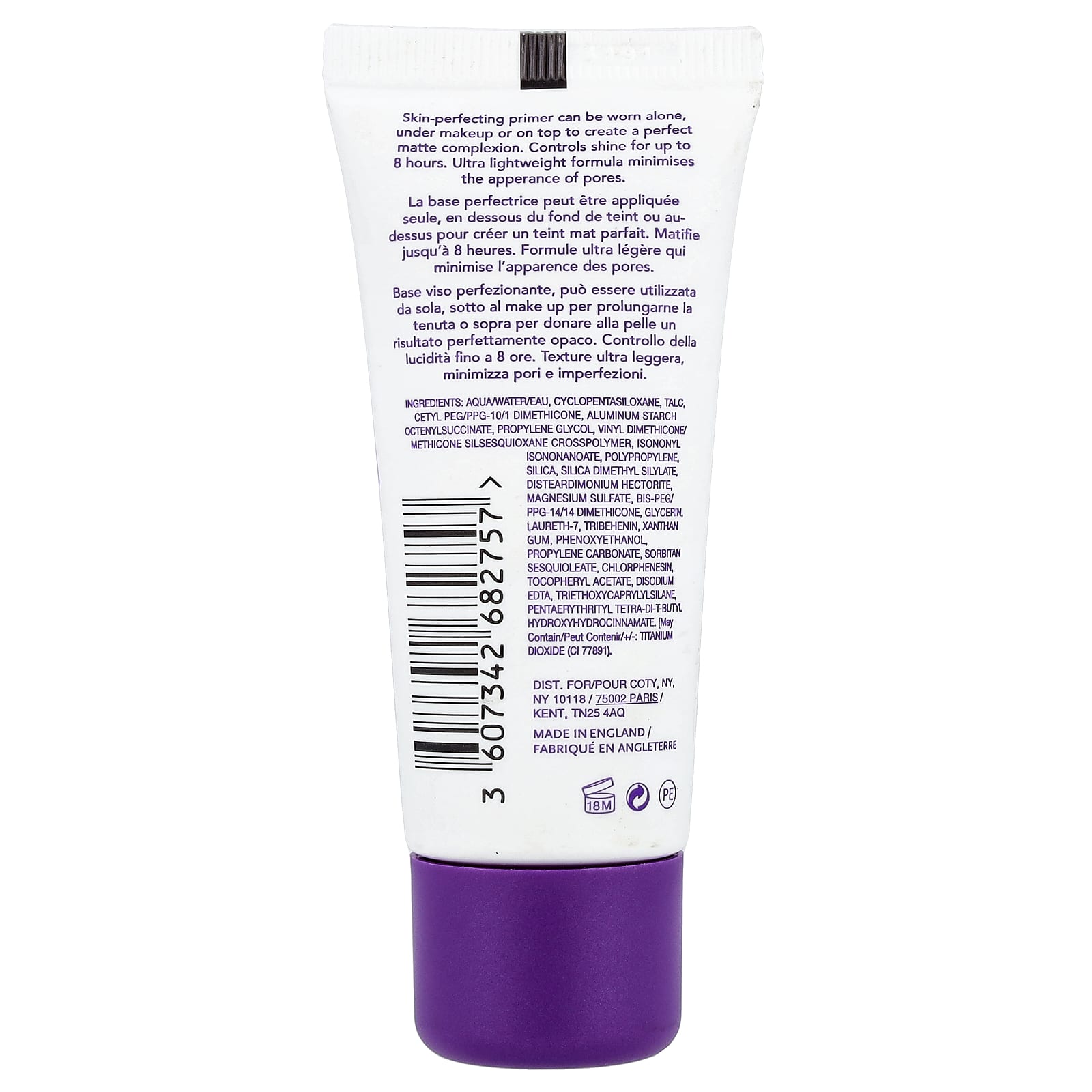 Rimmel London, Stay Matte, Mattifying Makeup Primer, 1 fl oz (30 ml)