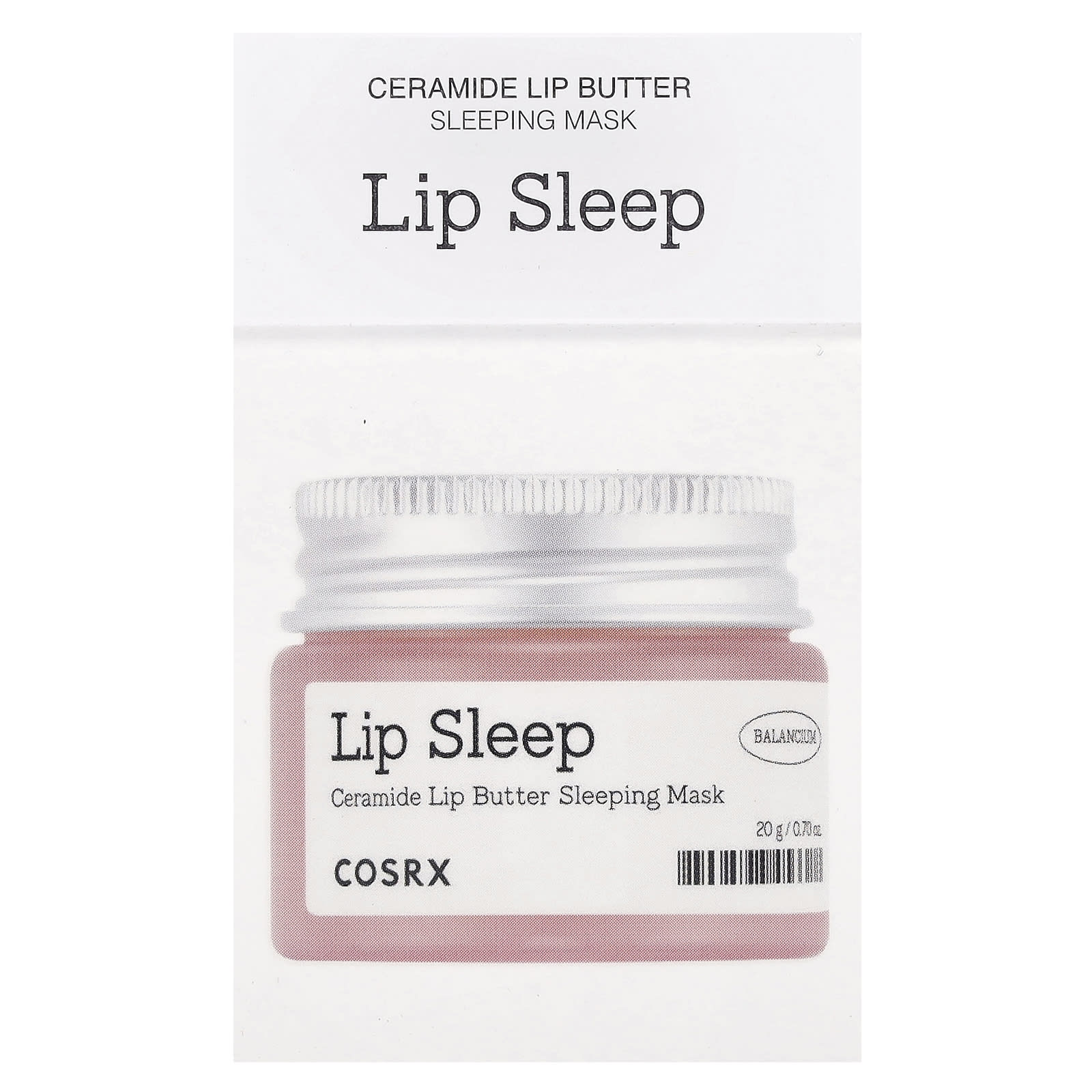 CosRx, Lip Sleep, Ceramide Lip Butter Sleeping Mask, 0.70 oz (20 g)