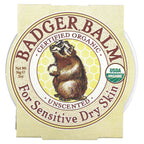 Badger, Badger Balm, For Sensitive Dry Skin, Unscented, 2 oz (56 g)