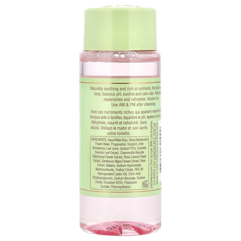 Pixi Beauty, Rose Tonic, Rose & Elderberry Nourishing Toner, Alcohol Free, 3.4 fl oz (100 ml)