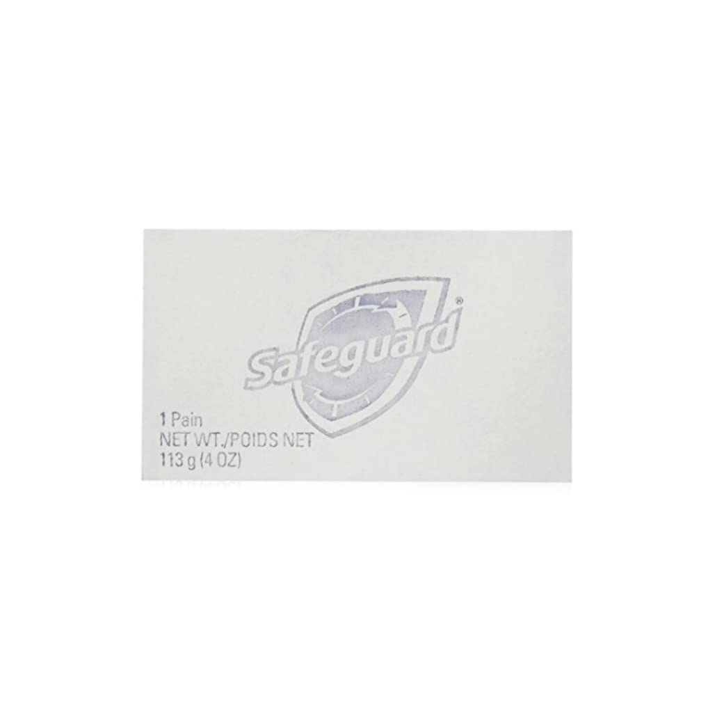 Safeguard White Bar Soap, 4 Oz, 48 Bars