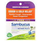 Boiron, Sambucus, Meltaway Pellets, 6C, 3 Tubes, Approx. 80 Pellets Each
