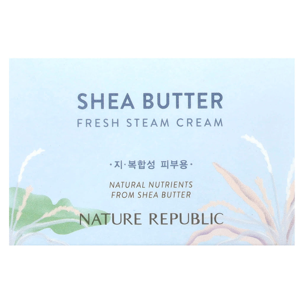 Nature Republic, Shea Butter, Fresh Steam Cream, 3.38 fl oz (100 ml)