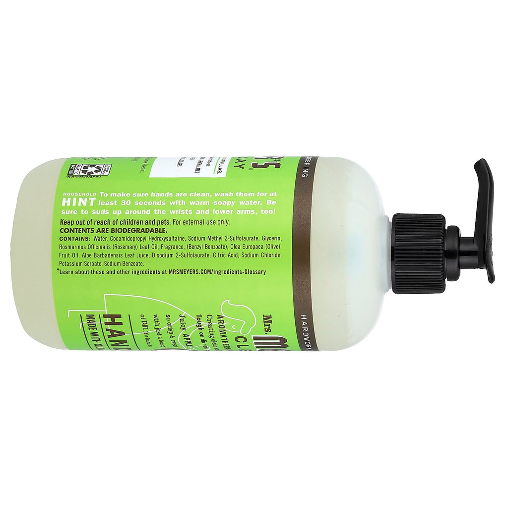 Mrs. Meyers Clean Day, Hand Soap, Apple , 12.5 fl oz (370 ml)