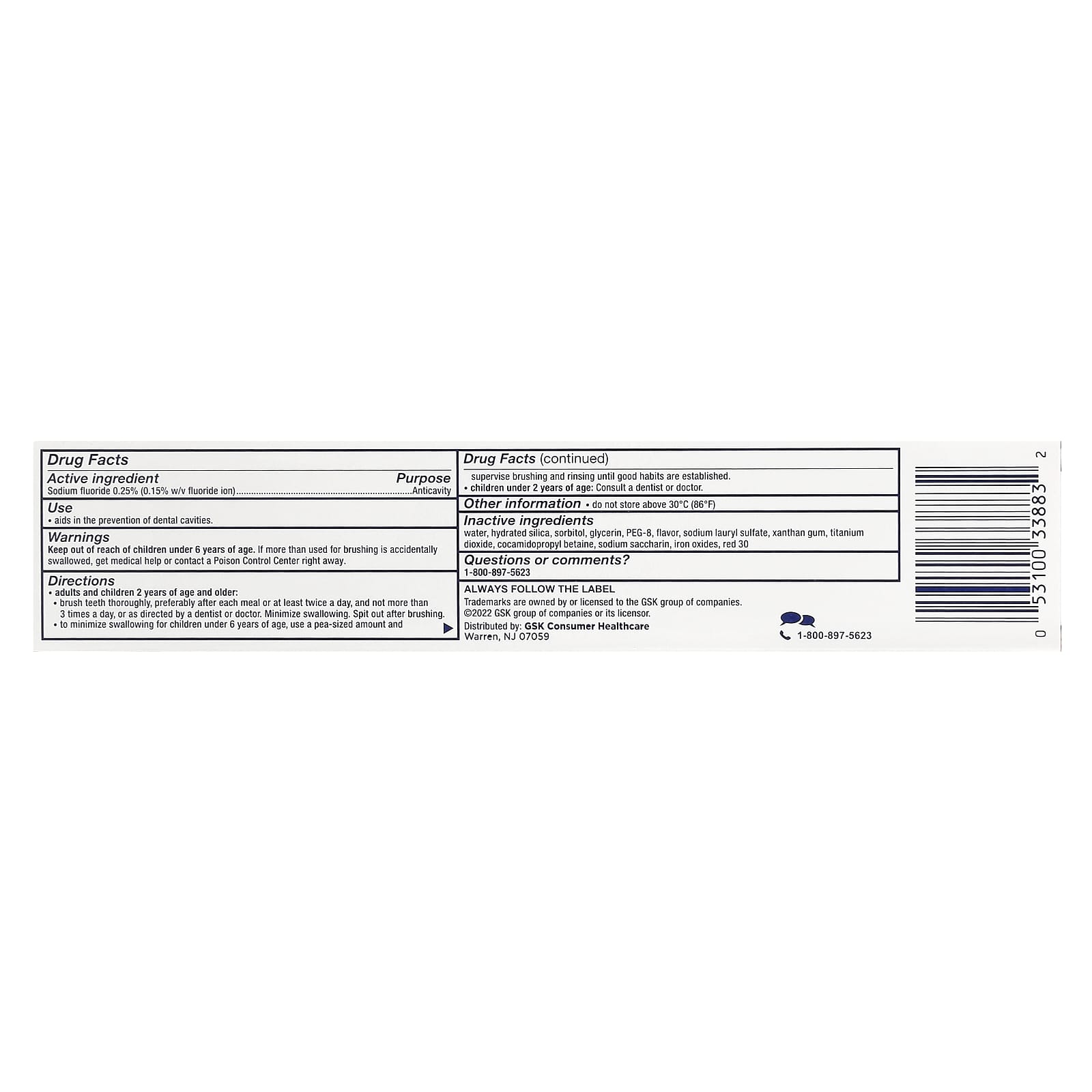 Aquafresh, Extreme Clean Fluoride Toothpaste, Whitening Action, Mint Blast, 5.6 oz (158.7 g)