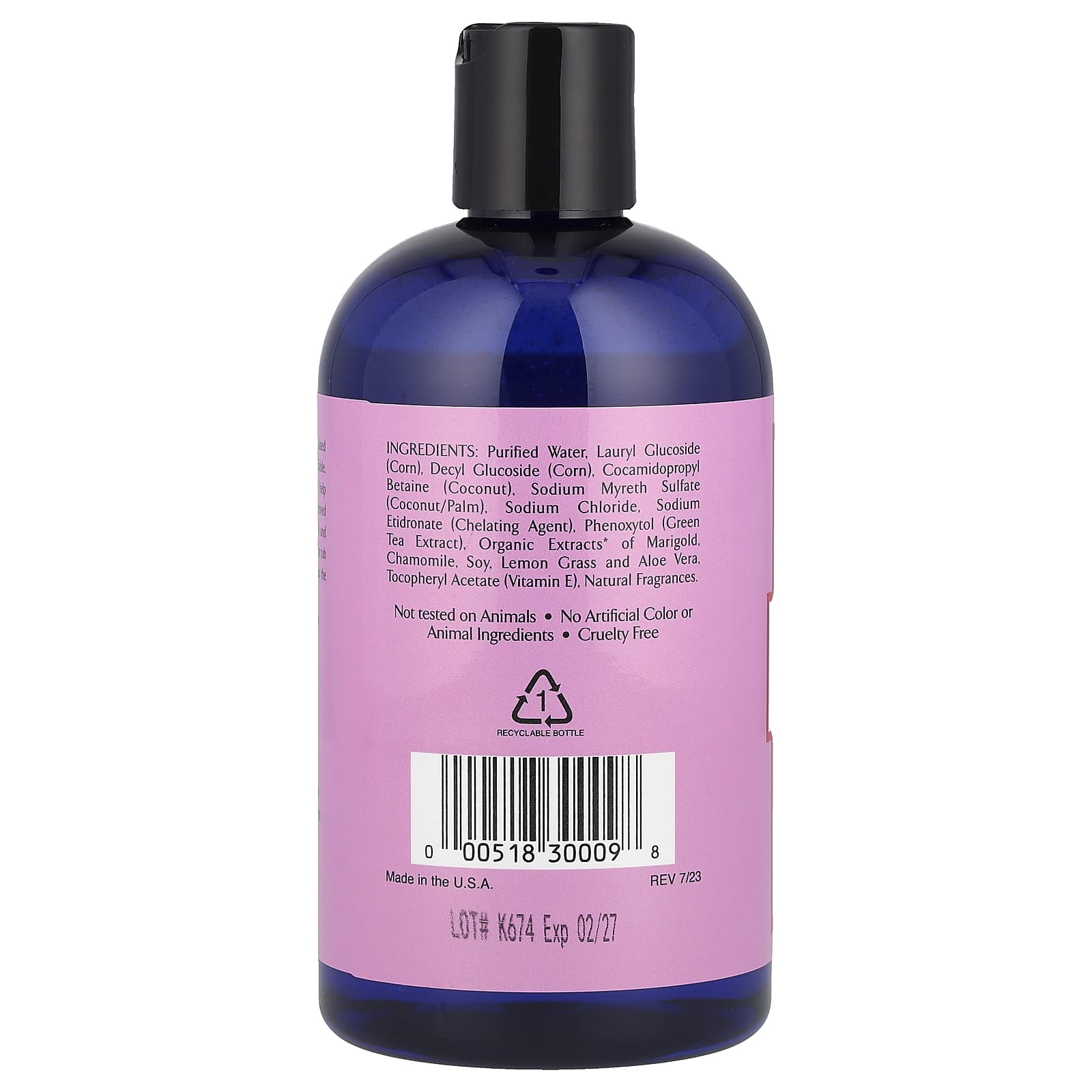 Rainbow Research, Bubble Bath, Lavender Chamomile, 12 fl oz (360 ml)