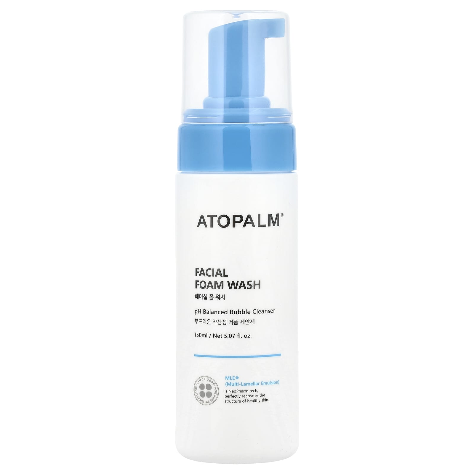 Atopalm, Facial Foam Wash, 5 fl oz (150 ml)
