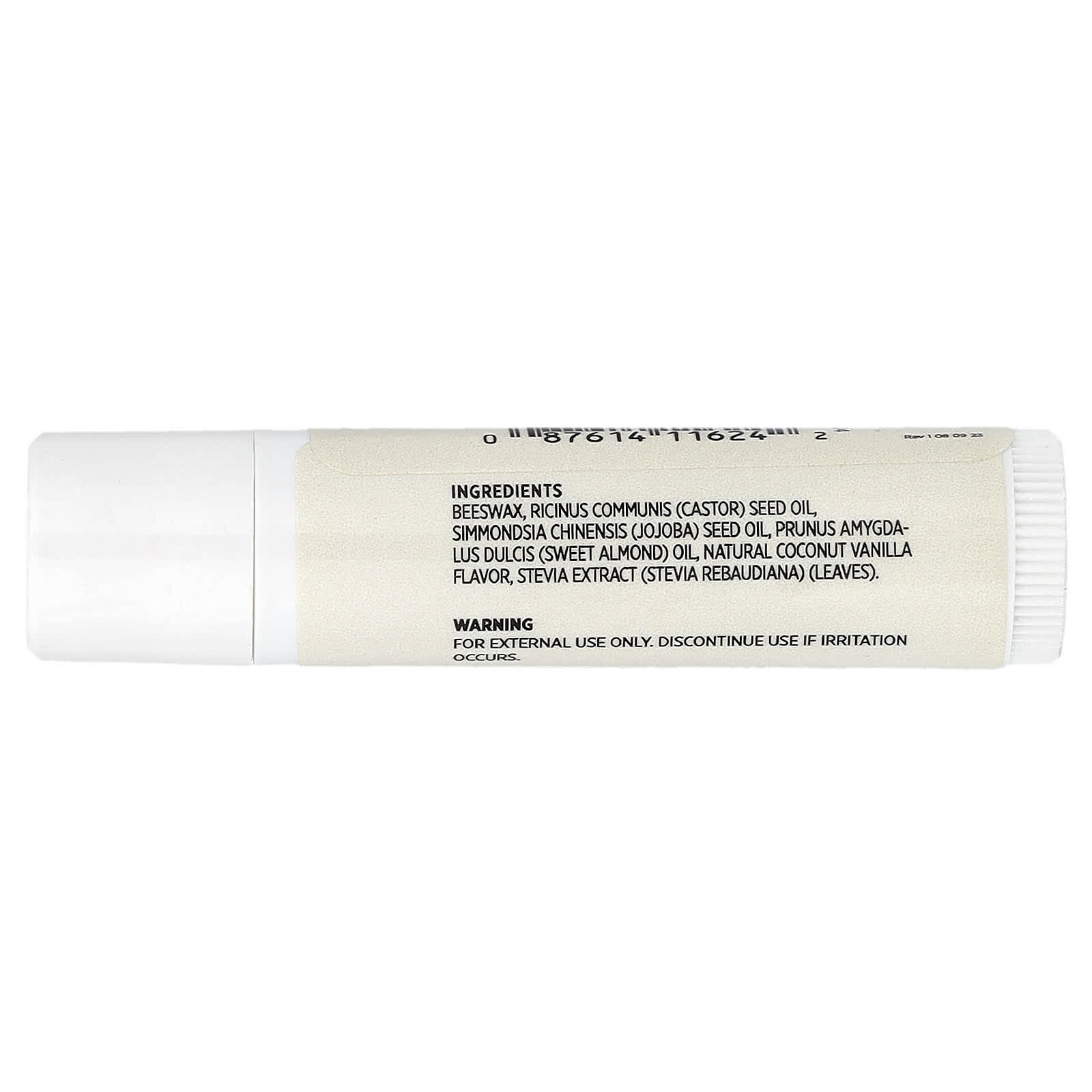 Swanson, Lip Balm, Vanilla and Coconut, 0.18 oz (5 g)
