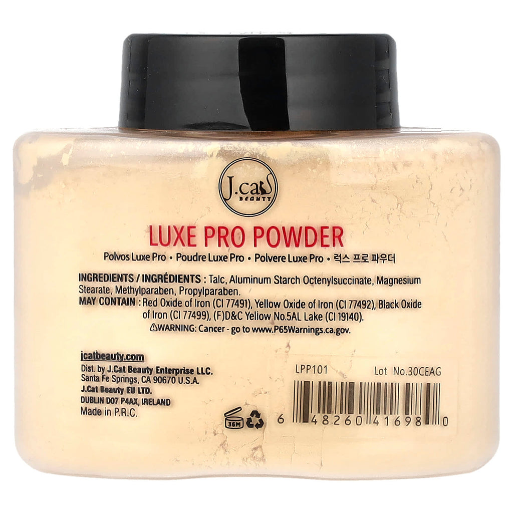 J.Cat Beauty, Luxe Pro Powder, LPP101 Banana, 1.5 oz (42 g)