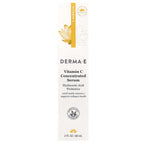 DERMA E, Vitamin C Concentrated Serum, Hyaluronic Acid Probiotics, 2 fl oz (60 ml)
