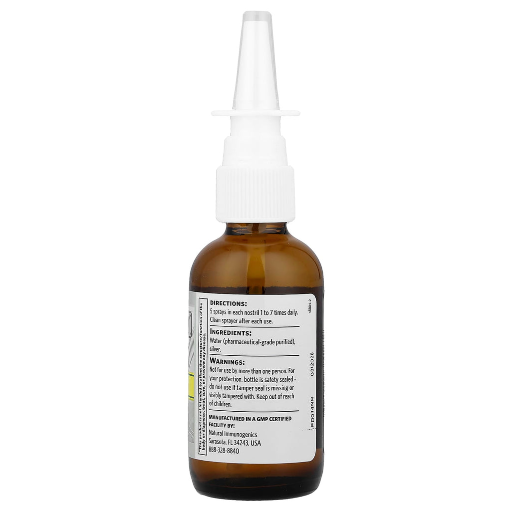Sovereign Silver, Argentyn 23®, Natural Nasal Spray, Sinus Relief, 2 fl oz (59 ml)