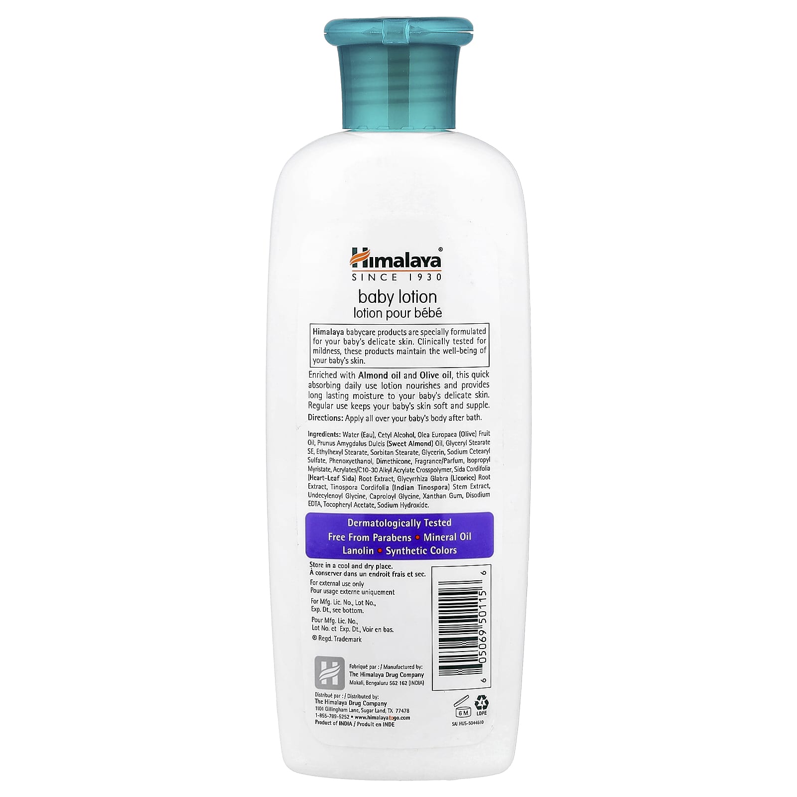 Himalaya, Baby Lotion, Almond & Olive Oil, 6.76 fl oz (200 ml)