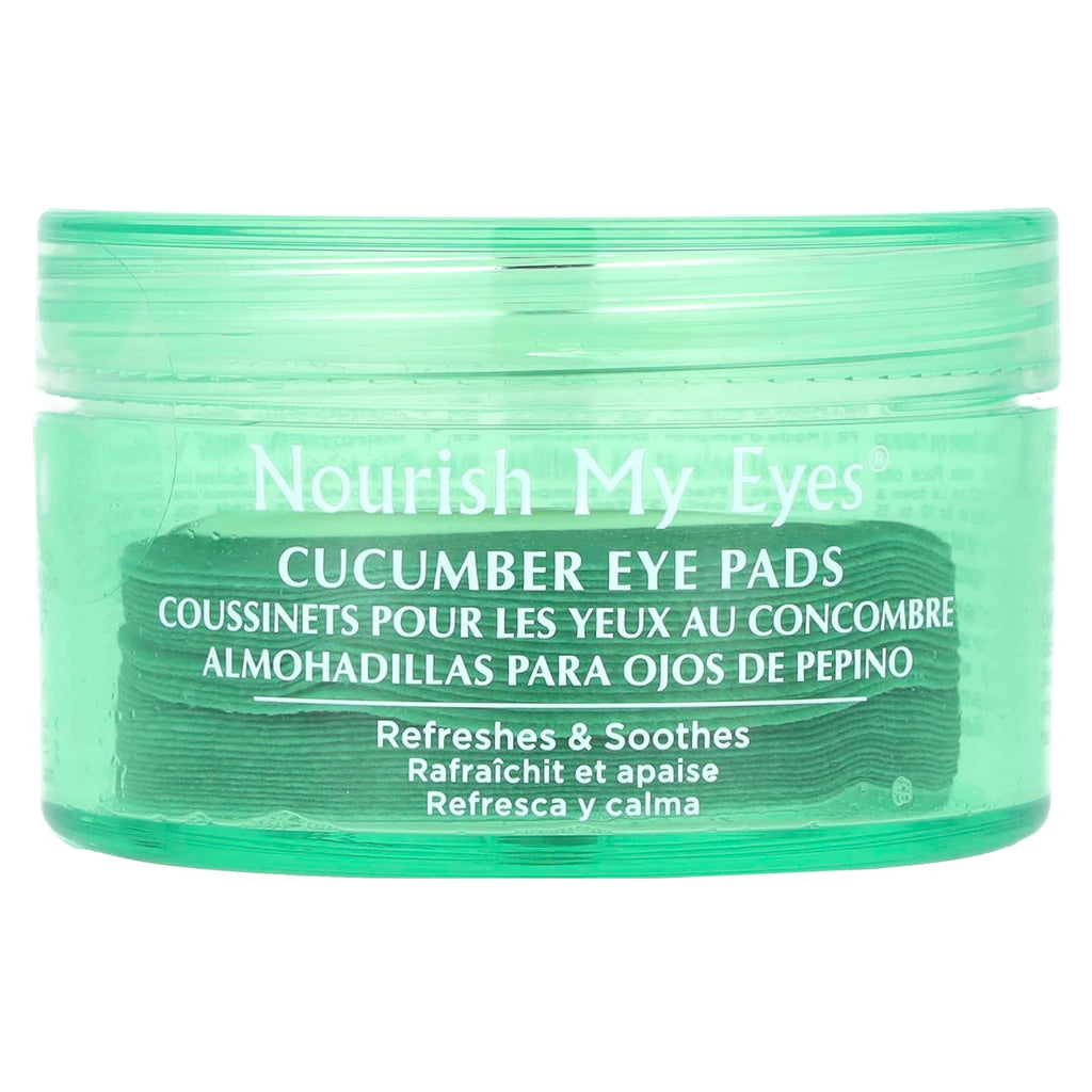 Fran Wilson, Nourish My Eyes®, Cucumber Eye Pads, 36 Pads