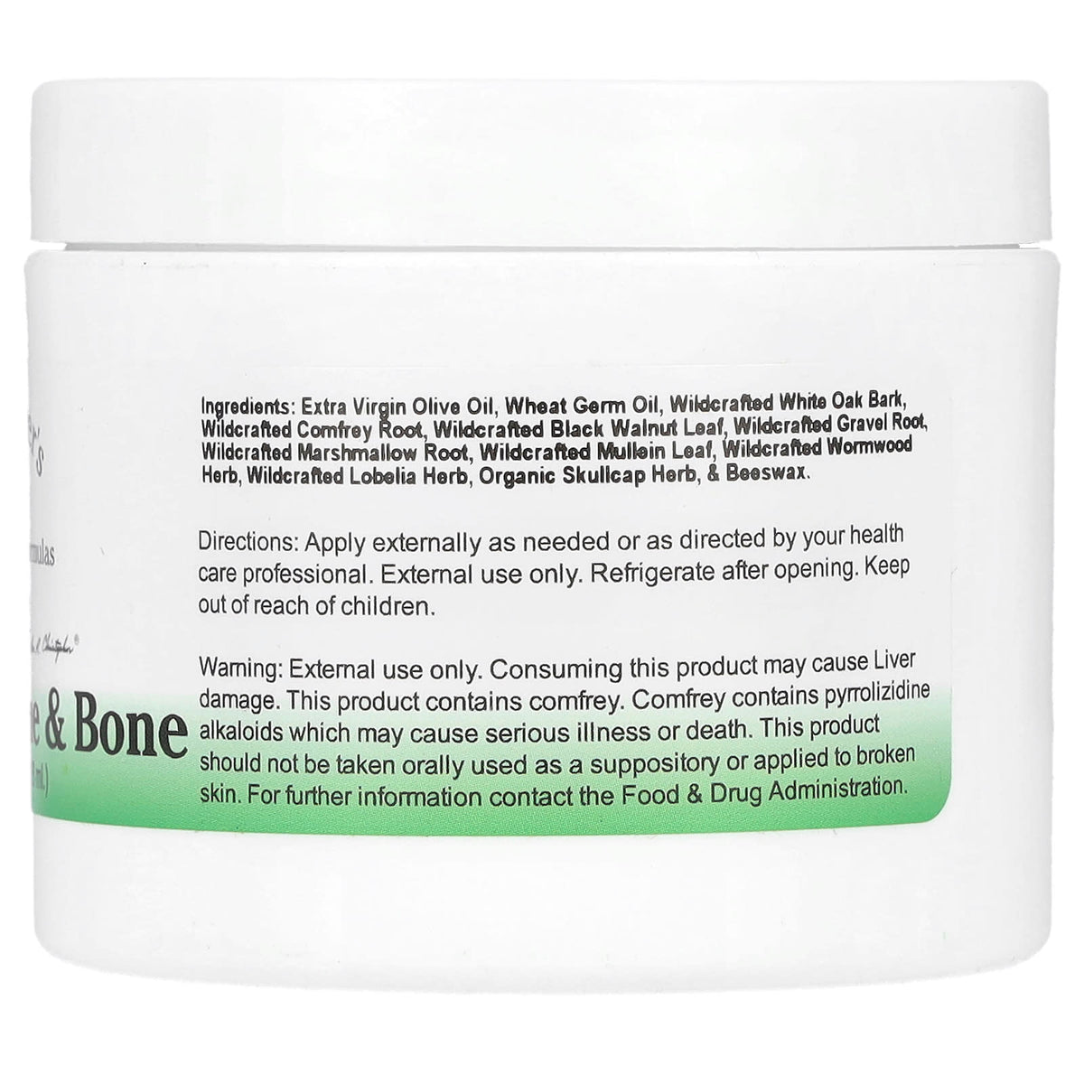 Christopher's Original Formulas, Complete Tissue & Bone Ointment, 4 fl oz (118 ml)