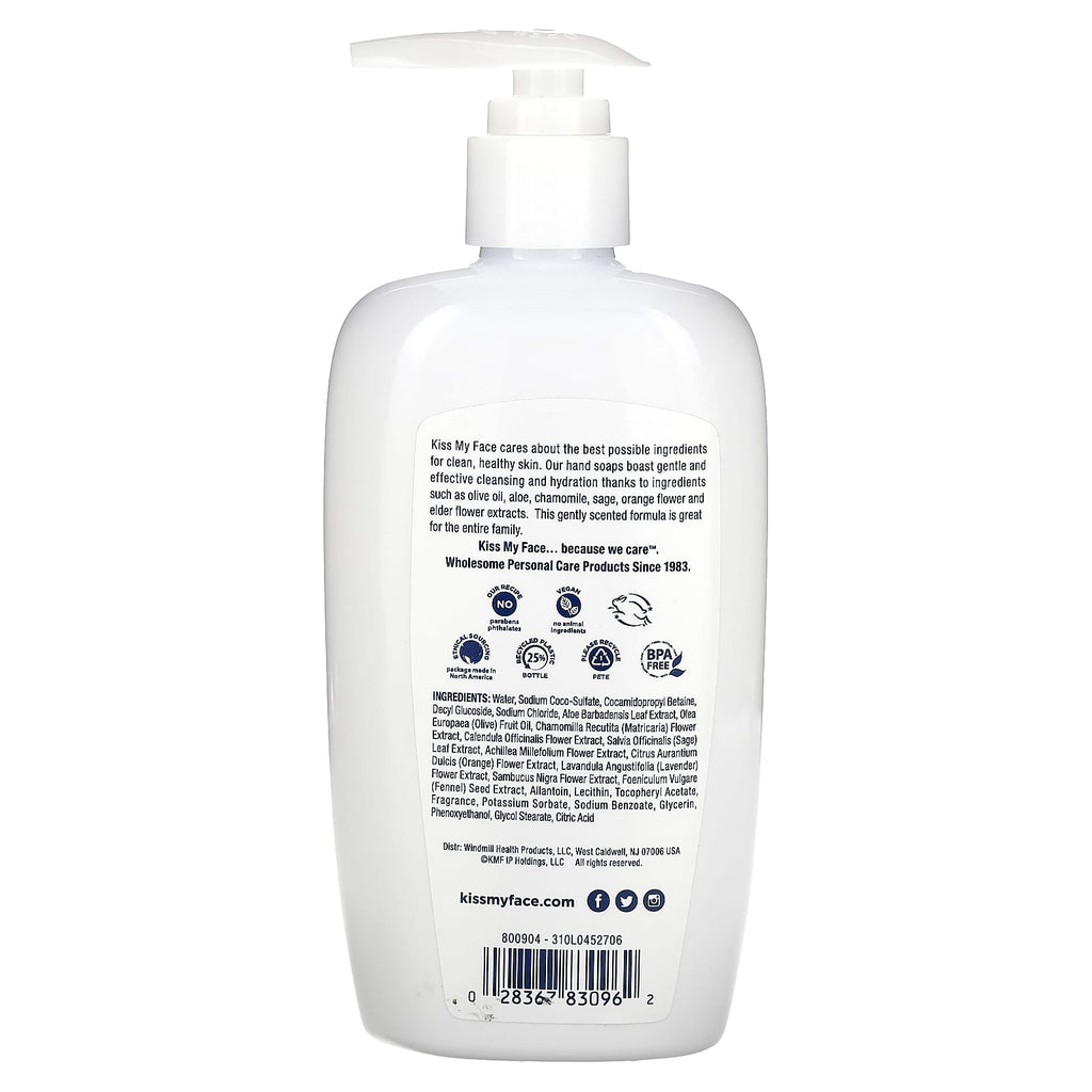 Kiss My Face, Hand Soap, Olive & Aloe, 9 fl oz (266 ml)