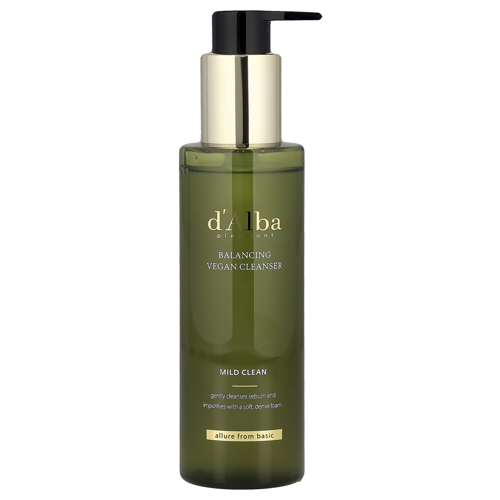d'Alba, Balancing Vegan Cleanser, Mild Clean, 6.76 fl oz (200 ml)