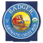 Badger, Aromatic Chest Rub, Eucalyptus Blend, 2 oz (56 g)