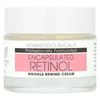 Advanced Clinicals, Encapsulated Retinol, Wrinkle Rewind Cream, 2.5 fl oz (74 ml)