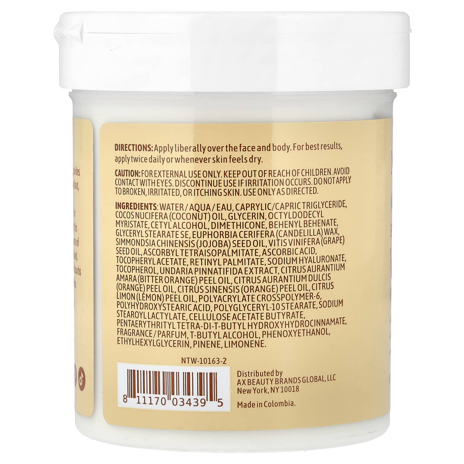 Naturewell, Vitamin C Moisture Cream, 16 oz (454 g)