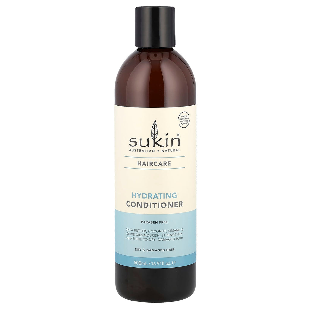 Sukin, Hydrating Conditioner, Dry & Damaged Hair, 16.9 fl oz (500 ml)