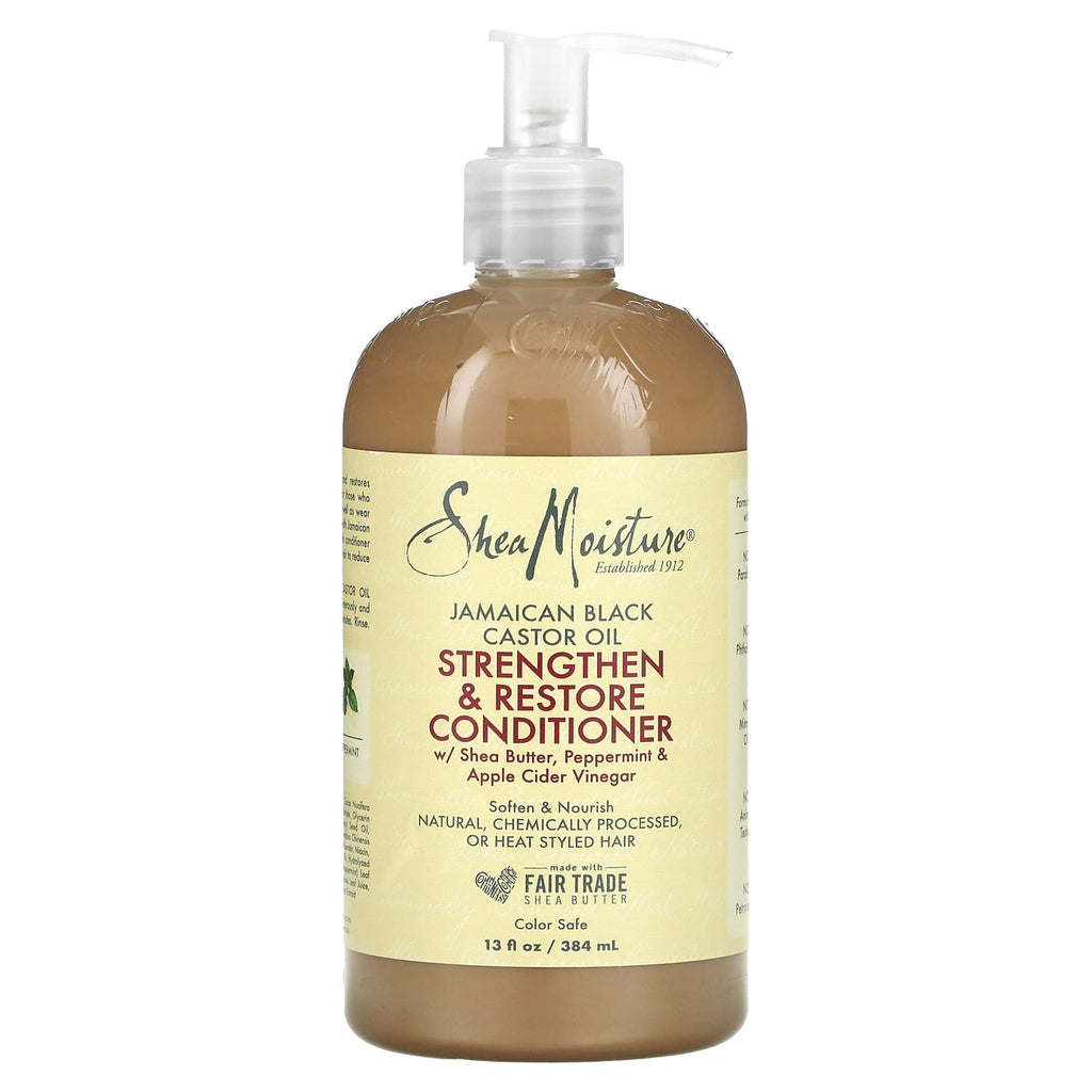 SheaMoisture, Jamaican Black Castor Oil Strengthen & Restore Conditioner, 13 fl oz (384 ml)