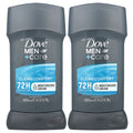 Dove, Men+Care, Antiperspirant Deodorant, Clean Comfort , 2 Pack, 2.7 oz (76 g) Each