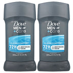 Dove, Men+Care, Antiperspirant Deodorant, Clean Comfort , 2 Pack, 2.7 oz (76 g) Each