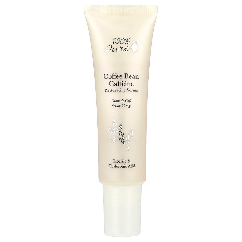 100% PURE, Coffee Bean Restorative Serum, 1 fl oz (30 ml)