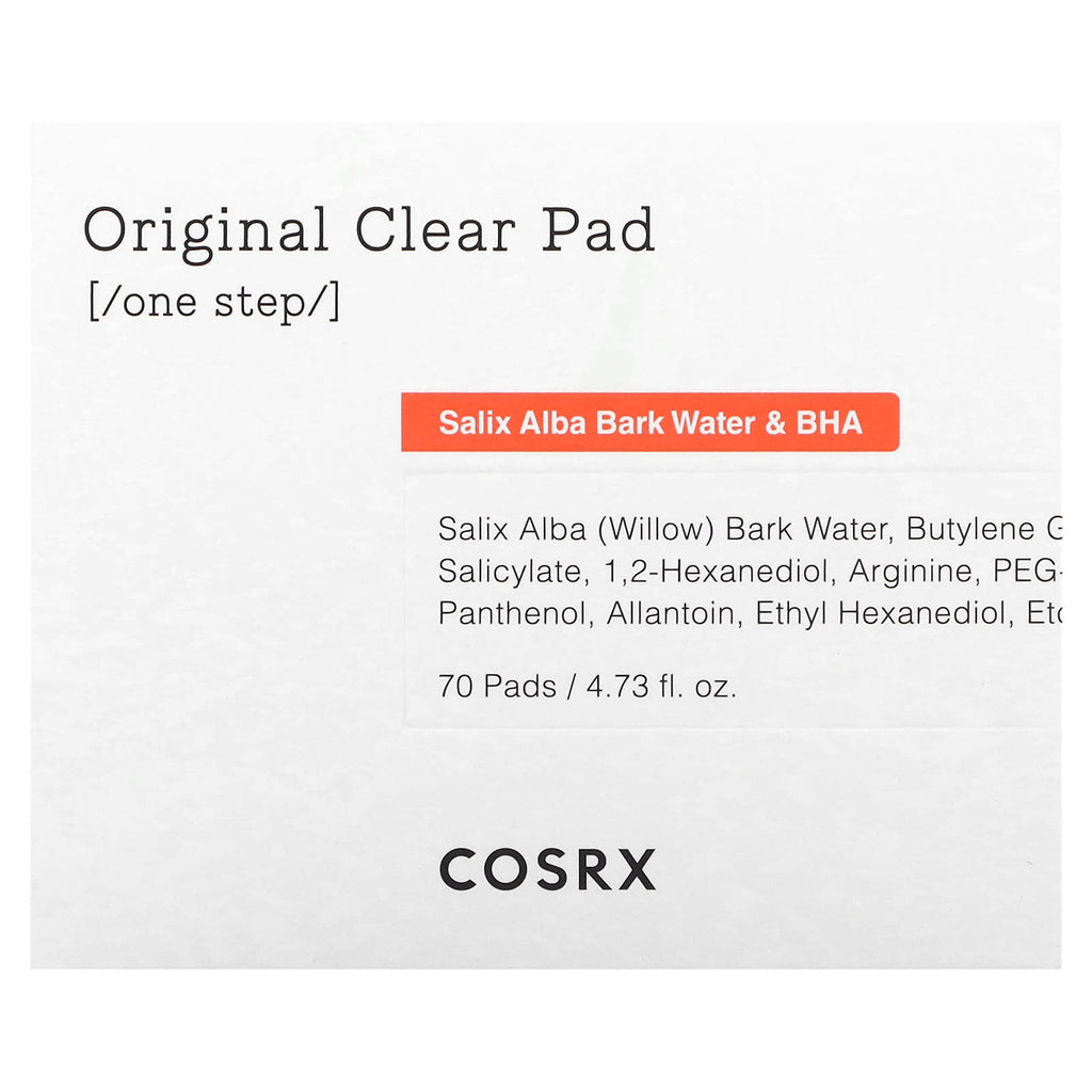 CosRx, One Step, Original Clear Pad, 70 Pads