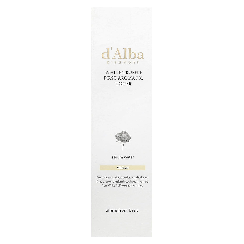 d'Alba, White Truffle First Aromatic Toner, 5.24 fl oz (155 ml)