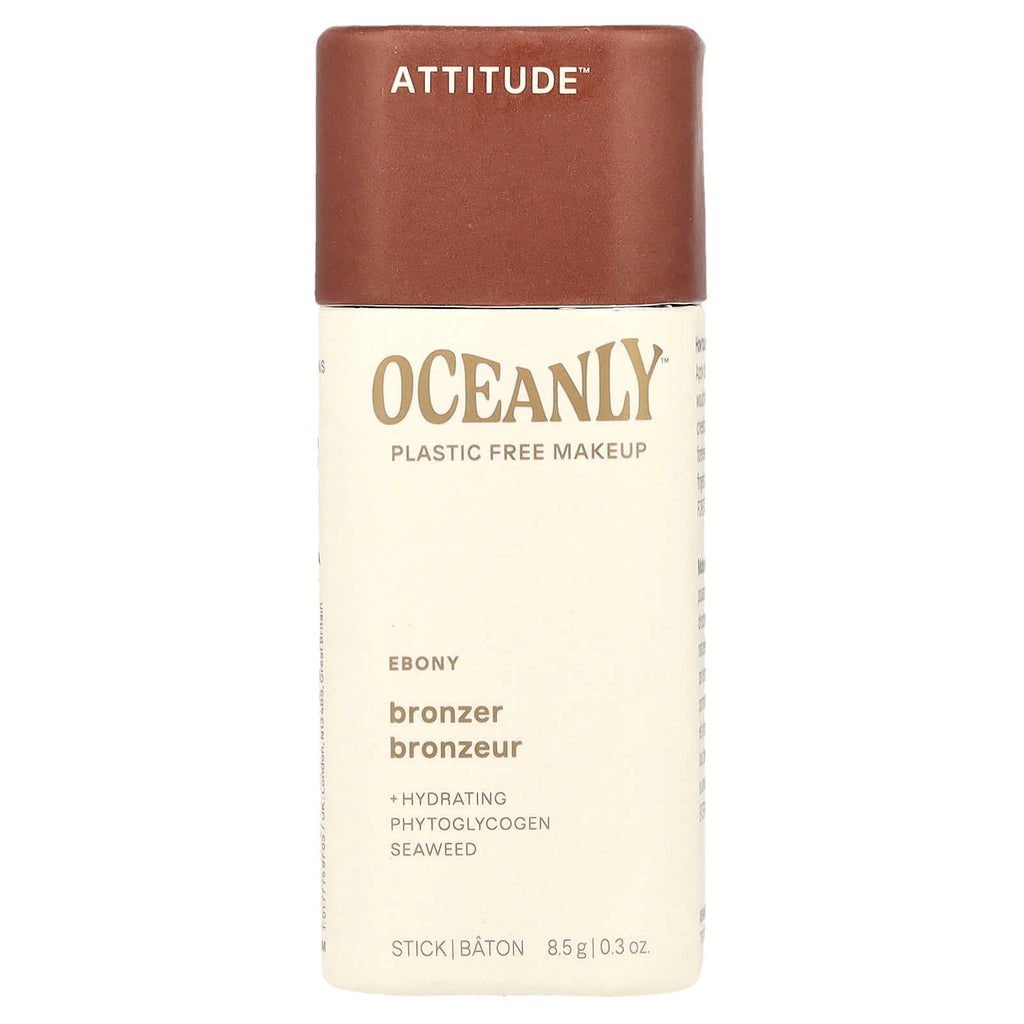 ATTITUDE, Oceanly™, Bronzer, Ebony, 0.3 oz (8.5 g)