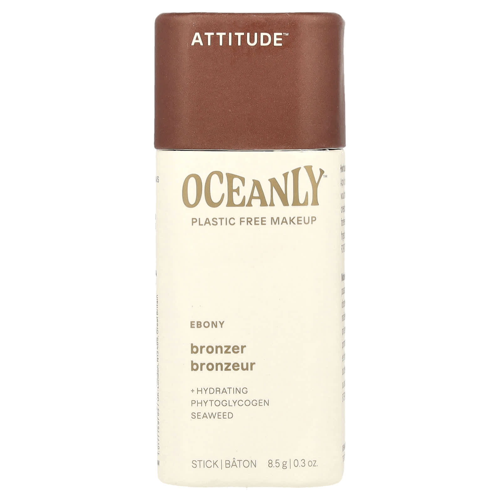 ATTITUDE, Oceanly™, Bronzer, Ebony, 0.3 oz (8.5 g)