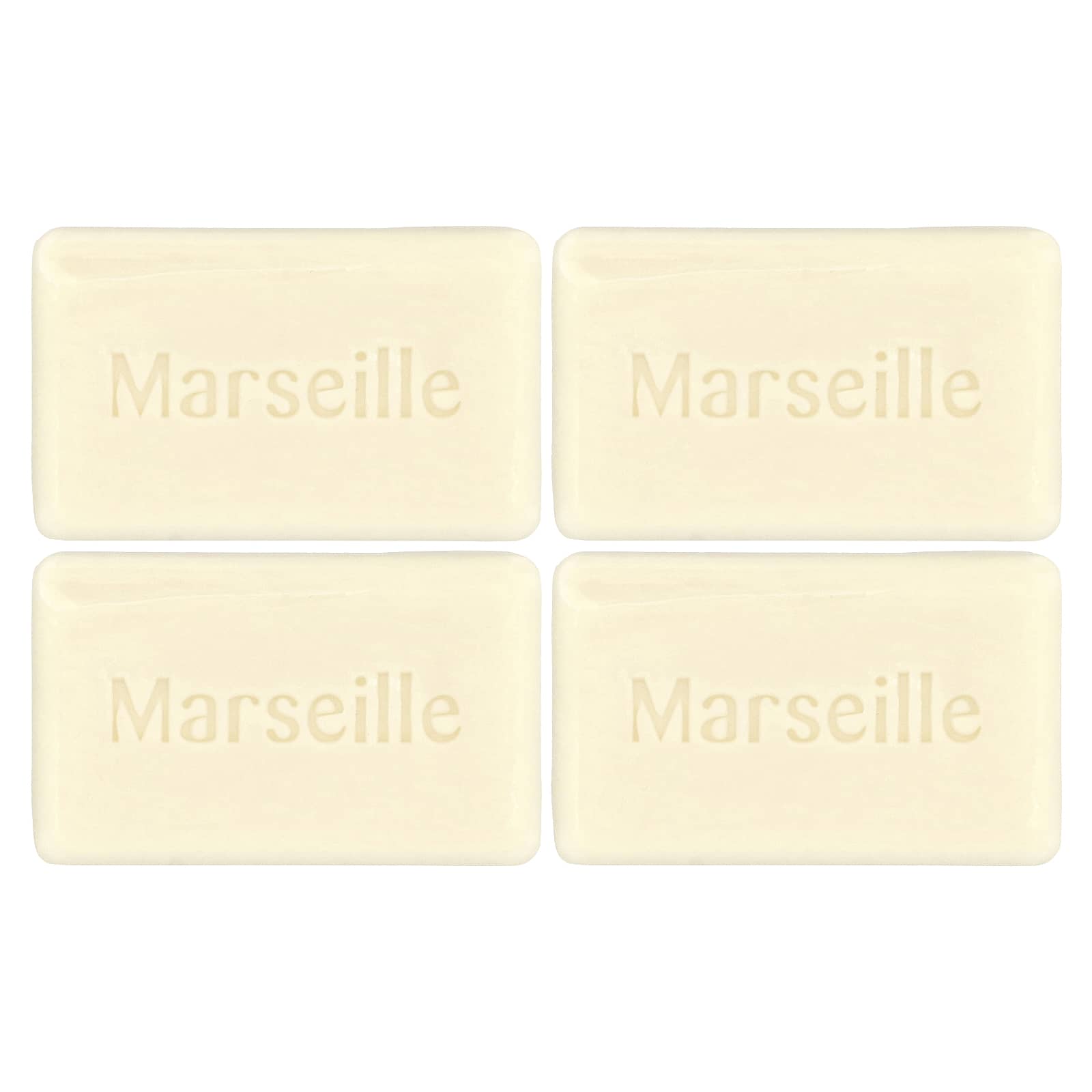 A La Maison de Provence, Hand & Body Bar Soap, Sweet Almond, 4 Bars, 3.5 oz (100 g) Each