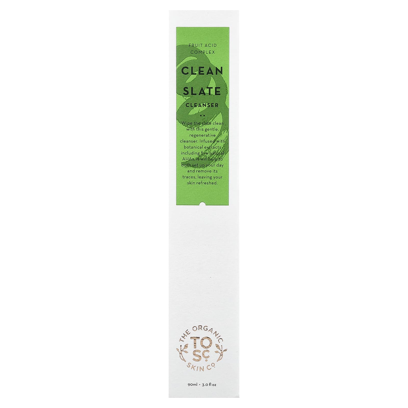 The Organic Skin Co., Clean Slate Cleanser, 3 fl oz (90 ml)
