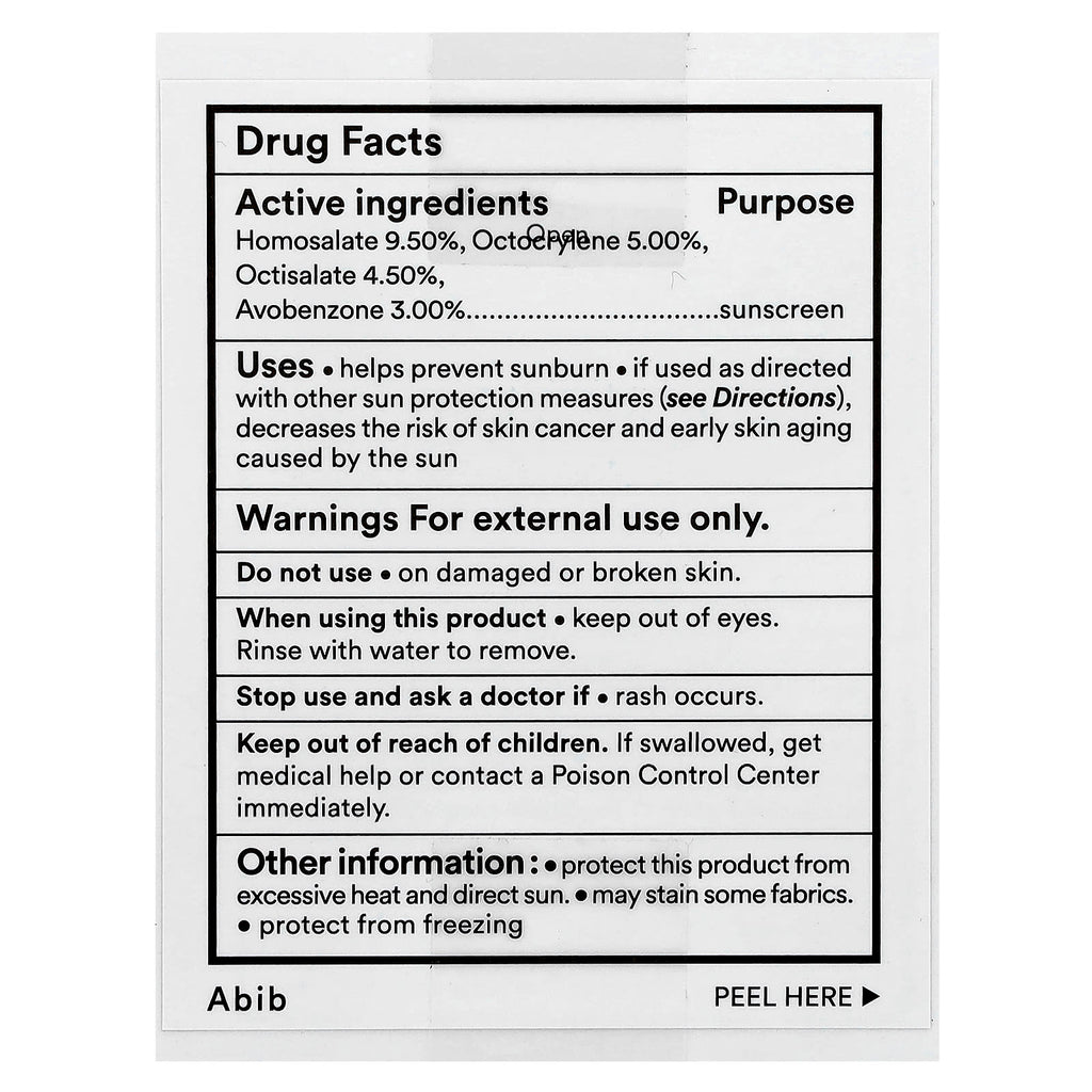 Abib, Quick Sunstick Protect Bar, SPF 50+, 0.77 oz (22 g)